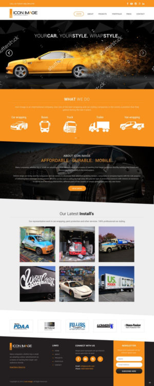 Diseño Web por pb para Icon Image, LLC | Diseño: #10664793