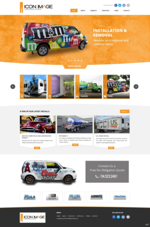 Web Design by pb for Icon Image, LLC | Design: #10664799