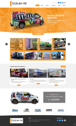 Web Design by pb for Icon Image, LLC | Design: #10664800