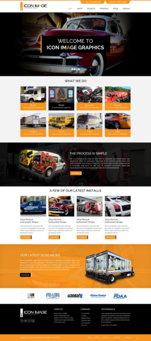 Diseño Web por pb para Icon Image, LLC | Diseño: #10664815