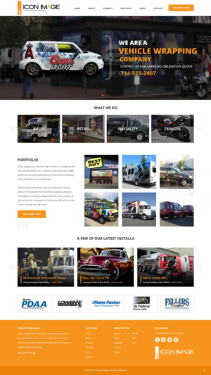 Web Design by pb for Icon Image, LLC | Design: #10664822