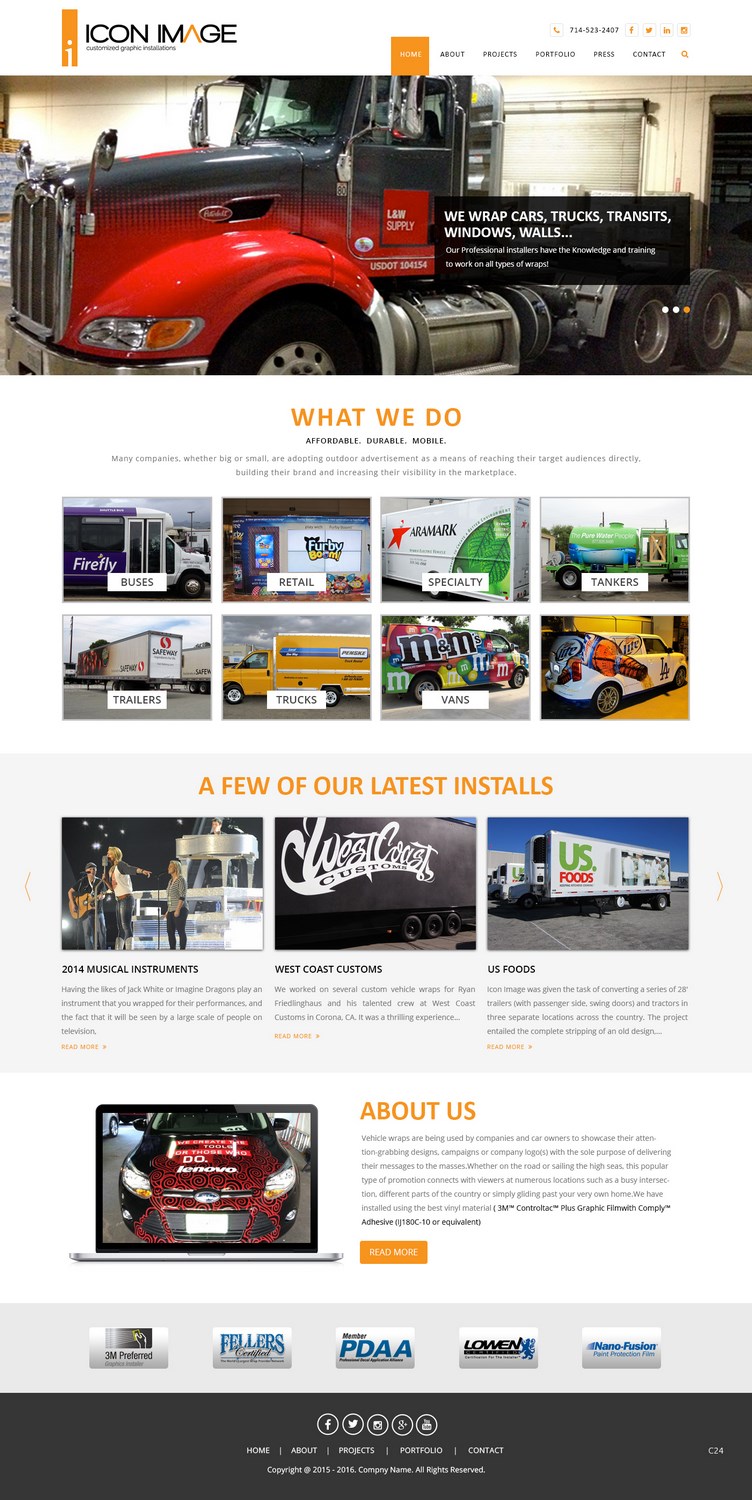 Diseño Web por pb para Icon Image, LLC | Diseño #10664823