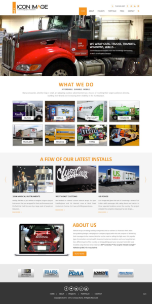 Diseño Web por pb para Icon Image, LLC | Diseño: #10664823