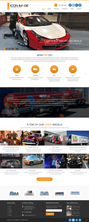 Diseño Web por pb para Icon Image, LLC | Diseño: #10673874