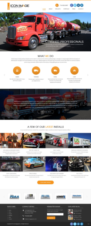 Diseño Web por pb para Icon Image, LLC | Diseño: #10673876