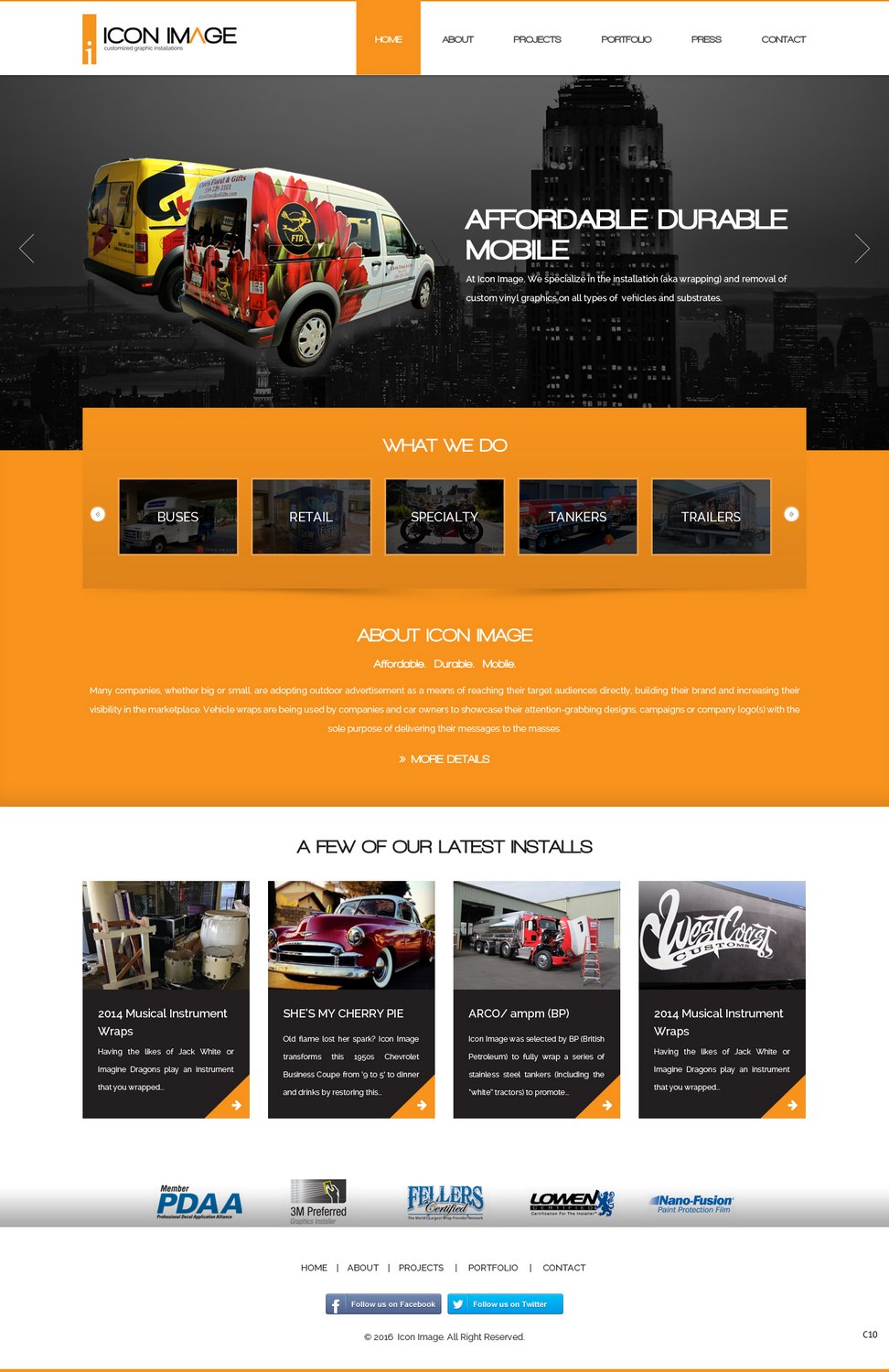 Web Design by pb for Icon Image, LLC | Design #10673877