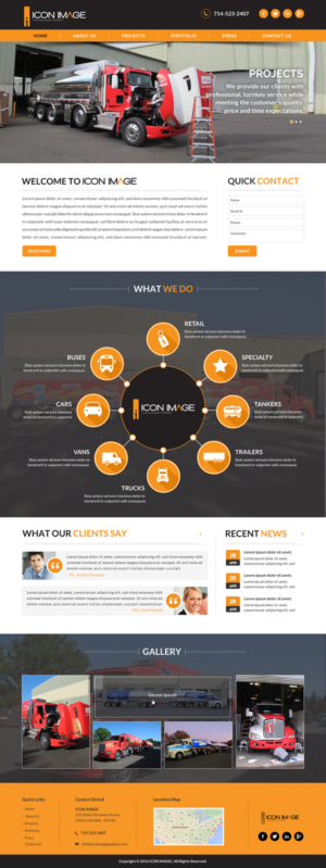 Web Design by Sbss for Icon Image, LLC | Design: #10666111
