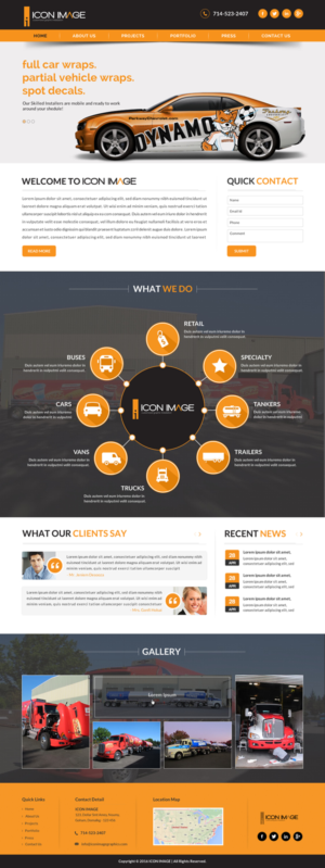 Diseño Web por Sbss para Icon Image, LLC | Diseño: #10666113