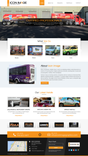 Web Design by Sbss for Icon Image, LLC | Design: #10666152