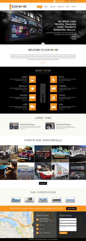 Web Design by Sbss for Icon Image, LLC | Design: #10666156