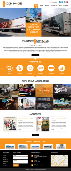 Web Design by Sbss for Icon Image, LLC | Design: #10666157