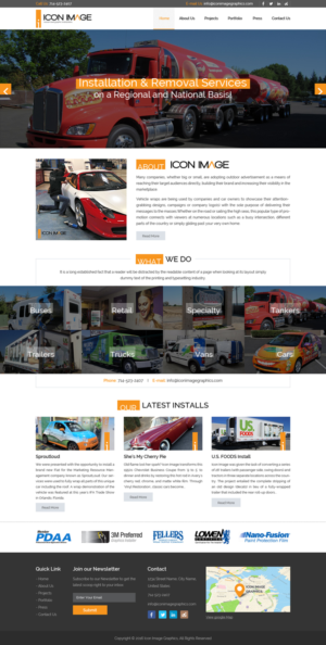 Web Design by Sbss for Icon Image, LLC | Design: #10670997