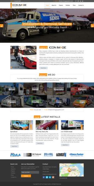 Web Design by Sbss for Icon Image, LLC | Design: #10670998
