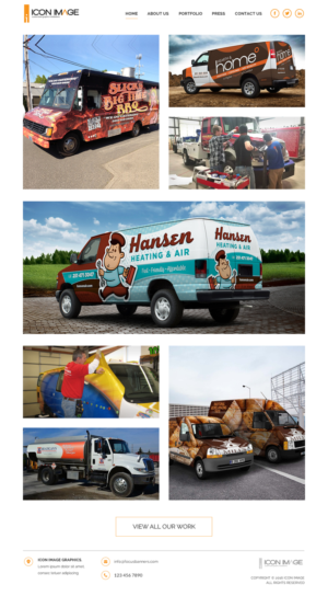Web Design by Sbss for Icon Image, LLC | Design: #10723144