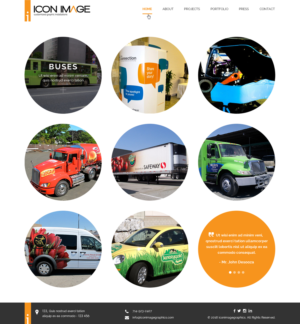 Web Design by Sbss for Icon Image, LLC | Design: #10730246