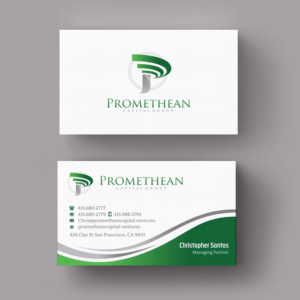 Visitenkarten-Design von INDIAN_Ashok für PROMETHEAN CAPITAL GROUP | Design: #10696316