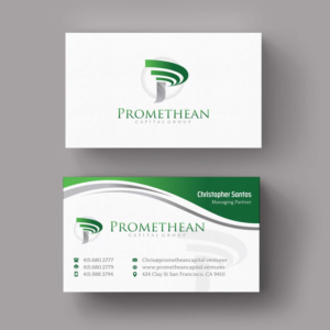 Visitenkarten-Design von INDIAN_Ashok für PROMETHEAN CAPITAL GROUP | Design: #10696317