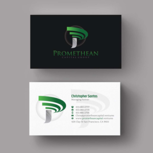 Visitenkarten-Design von INDIAN_Ashok für PROMETHEAN CAPITAL GROUP | Design: #10696322