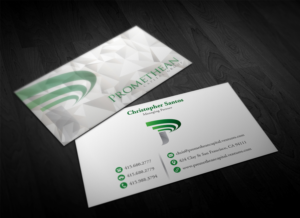 Visitenkarten-Design von Pointless Pixels India für PROMETHEAN CAPITAL GROUP | Design: #10672353