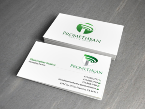 Business Card Design by Creations Box 2015 for PROMETHEAN CAPITAL GROUP | Design: #10684176