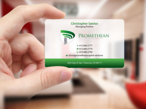 Business Card Design by Creations Box 2015 for PROMETHEAN CAPITAL GROUP | Design: #10684190