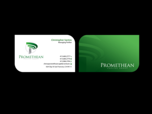 Business Card Design by Creations Box 2015 for PROMETHEAN CAPITAL GROUP | Design: #10684197