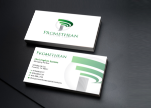 Business Card Design by Creations Box 2015 for PROMETHEAN CAPITAL GROUP | Design: #10684198