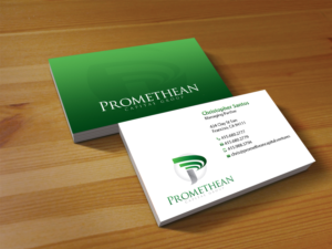 Business Card Design by Creations Box 2015 for PROMETHEAN CAPITAL GROUP | Design: #10684199
