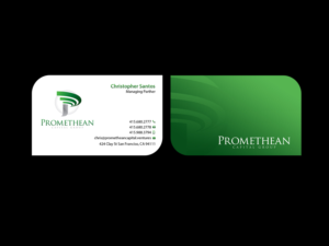 Business Card Design by Creations Box 2015 for PROMETHEAN CAPITAL GROUP | Design: #10730532