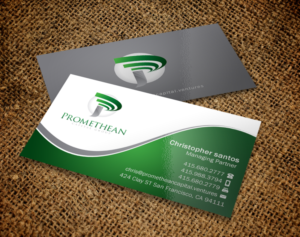 Business Card Design by Brand aid for PROMETHEAN CAPITAL GROUP | Design #10720113
