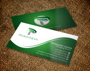 Business Card Design by Brand aid for PROMETHEAN CAPITAL GROUP | Design: #10720114