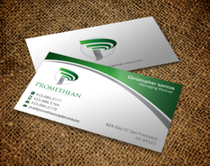 Business Card Design by Brand aid for PROMETHEAN CAPITAL GROUP | Design: #10720115