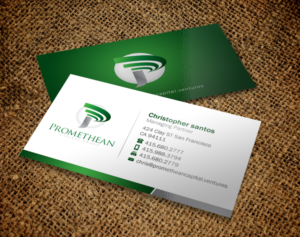 Business Card Design by Brand aid for PROMETHEAN CAPITAL GROUP | Design: #10720116