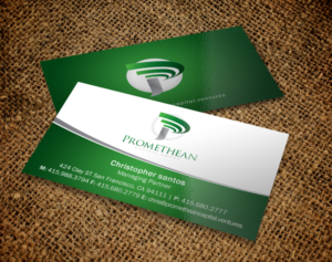 Business Card Design by Brand aid for PROMETHEAN CAPITAL GROUP | Design: #10720117