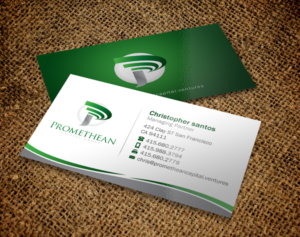 Business Card Design by Brand aid for PROMETHEAN CAPITAL GROUP | Design: #10720118