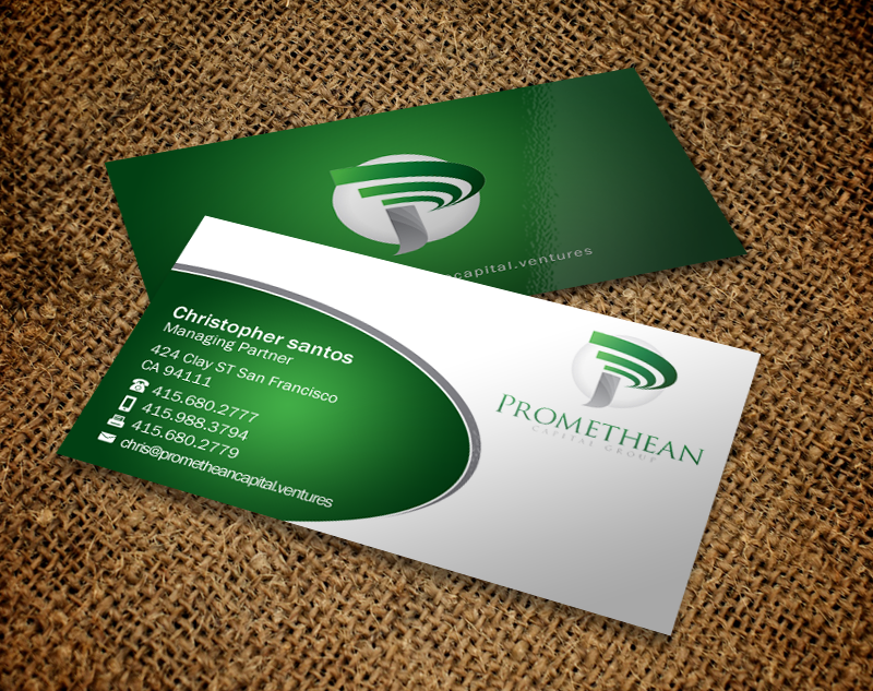 Diseño de Tarjeta de Presentación por Brand aid para PROMETHEAN CAPITAL GROUP | Diseño #10720120
