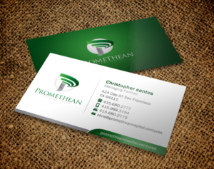 Visitenkarten-Design von Brand aid für PROMETHEAN CAPITAL GROUP | Design: #10720142