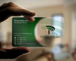 Visitenkarten-Design von Brand aid für PROMETHEAN CAPITAL GROUP | Design: #10720143