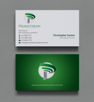 Business Card Design by chandrayaan.creative for PROMETHEAN CAPITAL GROUP | Design: #10719981