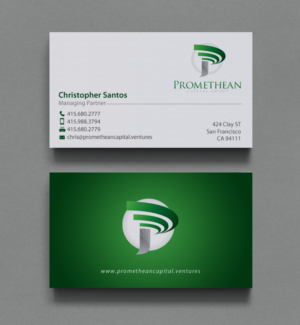 Business Card Design by chandrayaan.creative for PROMETHEAN CAPITAL GROUP | Design: #10719983