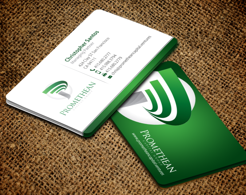 Business Card Design by chandrayaan.creative for PROMETHEAN CAPITAL GROUP | Design #10719986