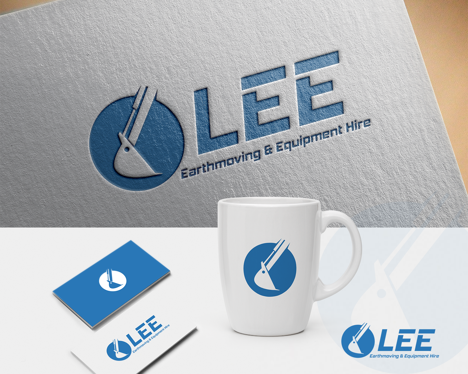 Logo-Design von Firstception für Lee Eartmoving & Equipment hire | Design: #10798703