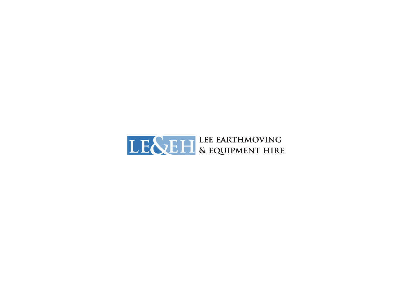 Logo Design by ridfafarid333 for Lee Eartmoving & Equipment hire | Design #10712275