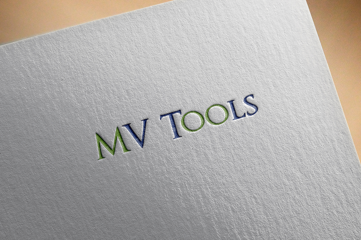 Logo Design by Ather Ali Khan for M V  Tools | Design #10800939