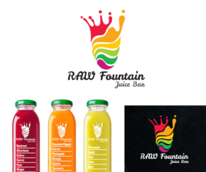 RAW Fountain Juice Bar | Design de Logo par Khoo