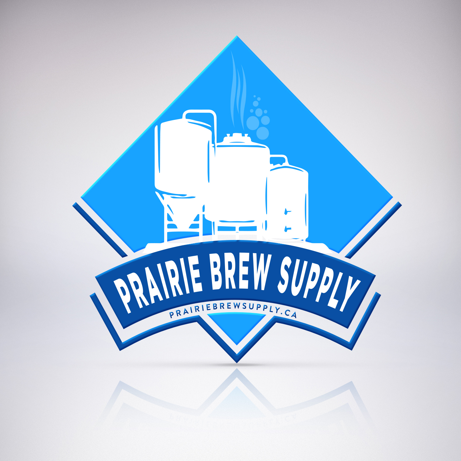 Logo Design by graphic_dragon77 for Prairie Brew Supply | Design #10649778