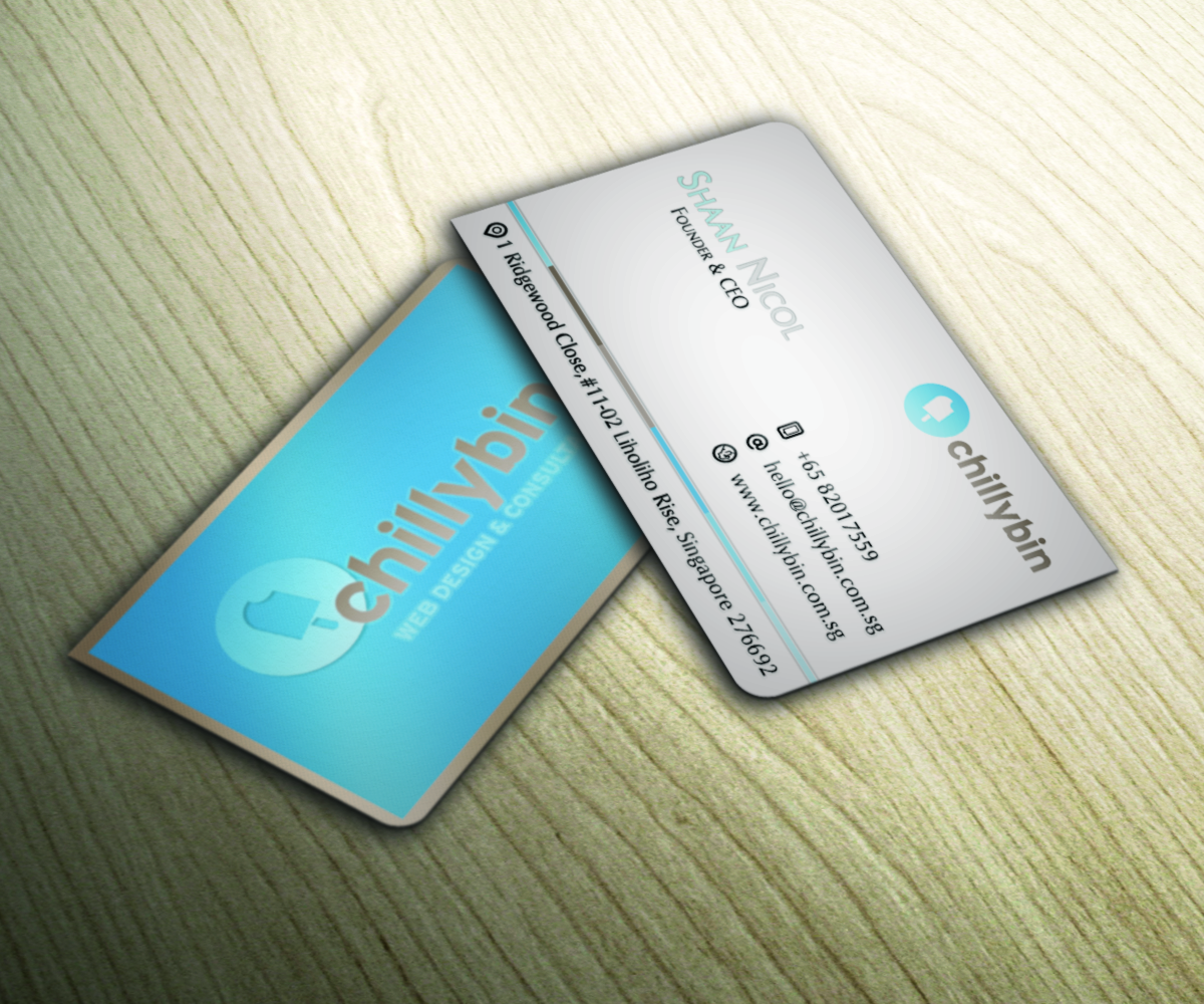 Business Card Design by shadowfoxx for ChillyBin Web Design & Consultancy | Design #2267829