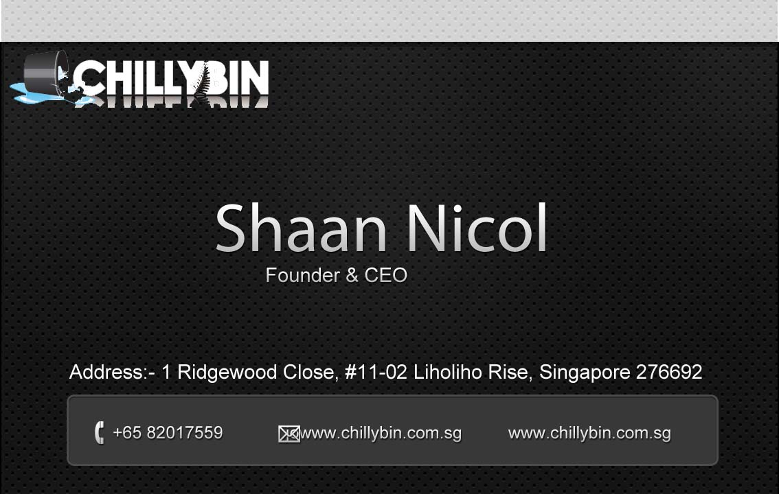 Visitenkarten-Design von aakriti designs für ChillyBin Web Design & Consultancy | Design #2228580