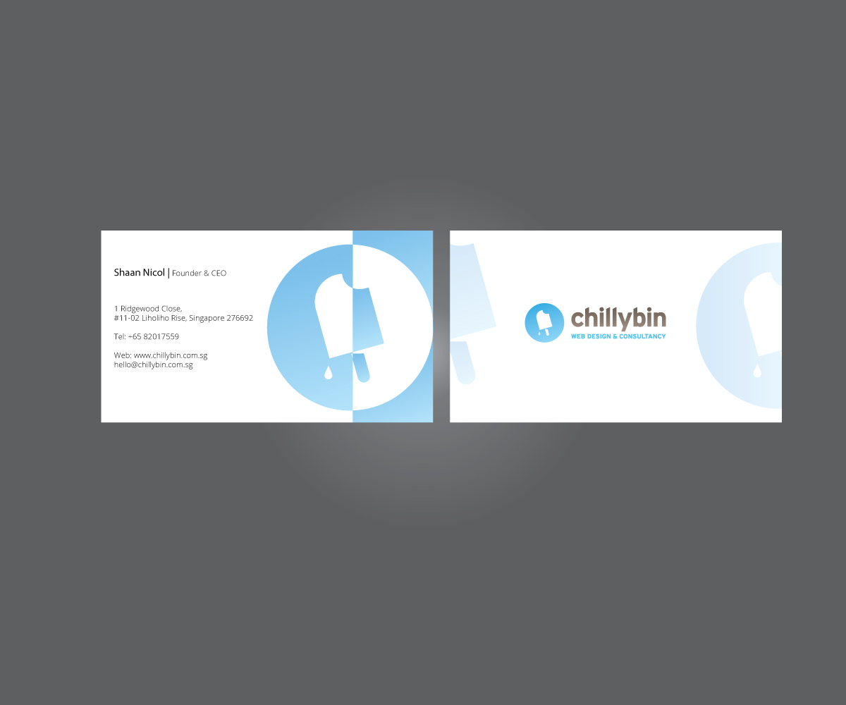 Business Card Design by Cobe for ChillyBin Web Design & Consultancy | Design #2233546