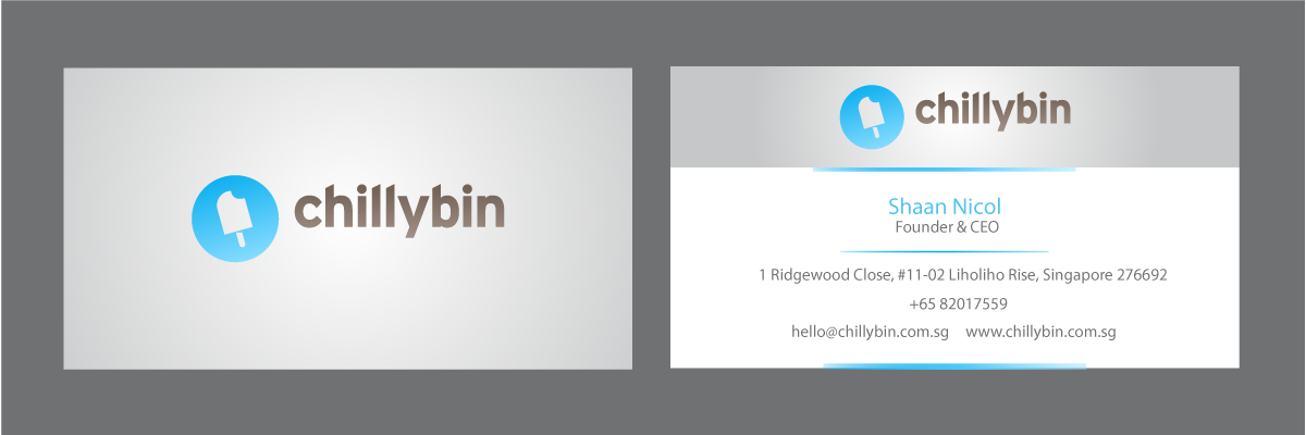 Design de Carte de Visite par Andrea pour ChillyBin Web Design & Consultancy | Design #2253406